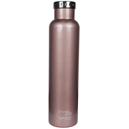 COUNTER CULTURE LIVING LLC Fifty-Fifty 592222 750 ml Wine Growler - Rose Gold 592222